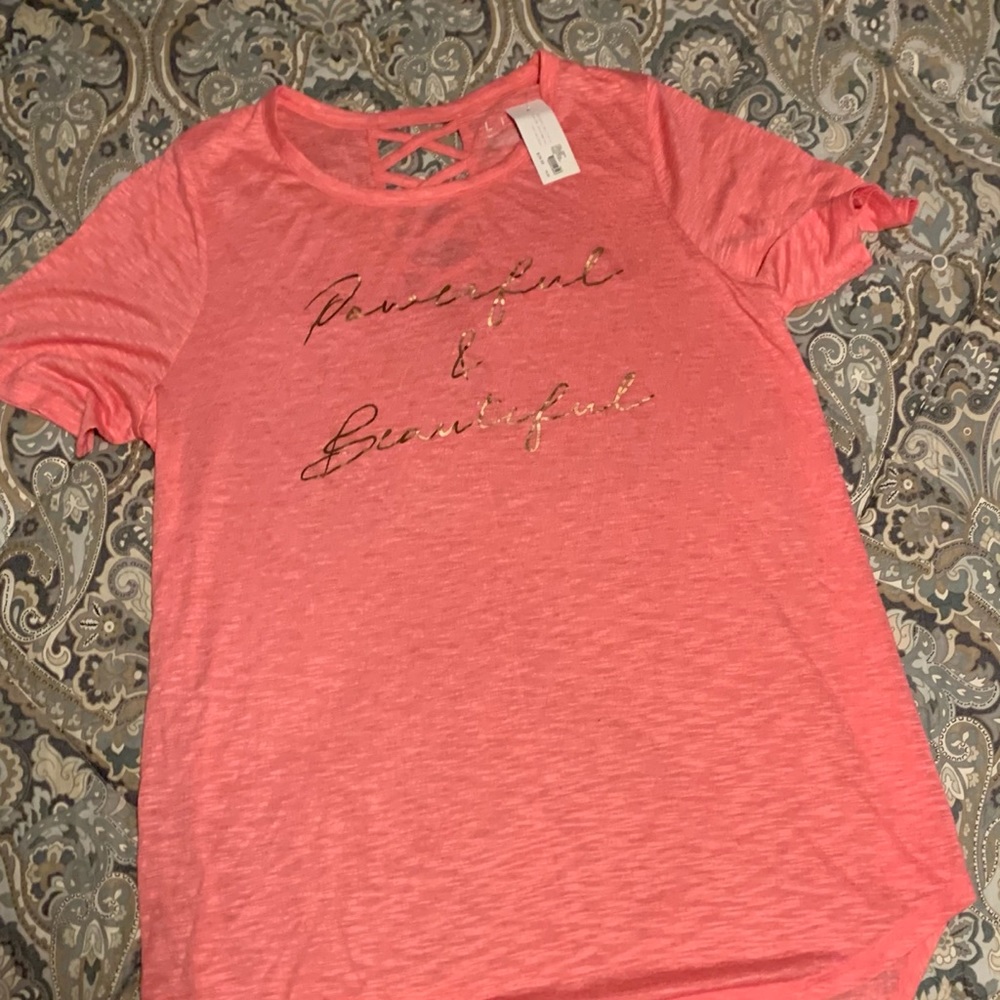 Livi Size 14/16 “Powerful and Beautiful” T-Shirt